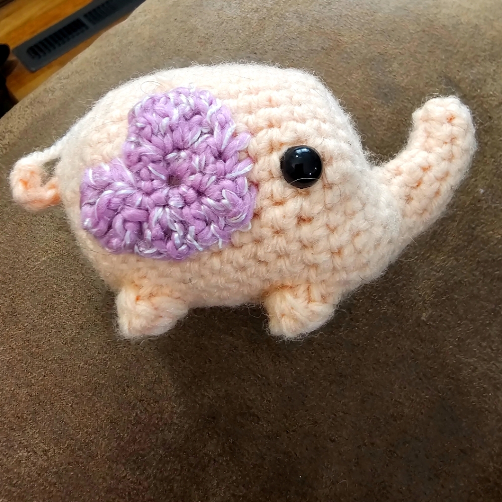 Handmade Elephant Amigurumi